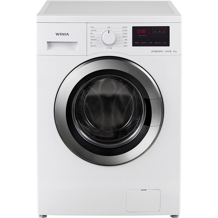 세탁기9kg 위니아 공기방울 4D 드럼세탁기 VWD09REW 9kg 방문설치, VWD09REW, 화이트