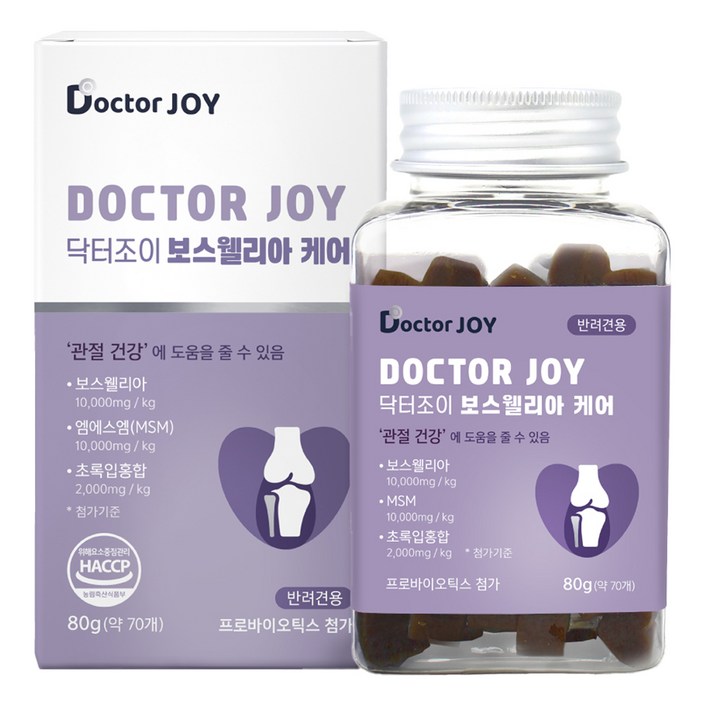 닥터조이 강아지 케어 영양제 닥터조이 강아지 케어 영양제