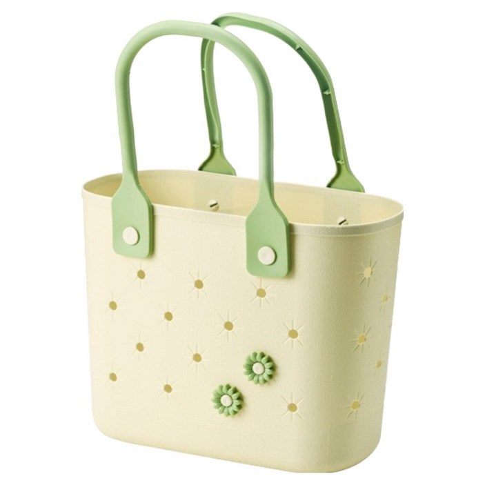 더자카 플로랄 다용도 목욕 바구니