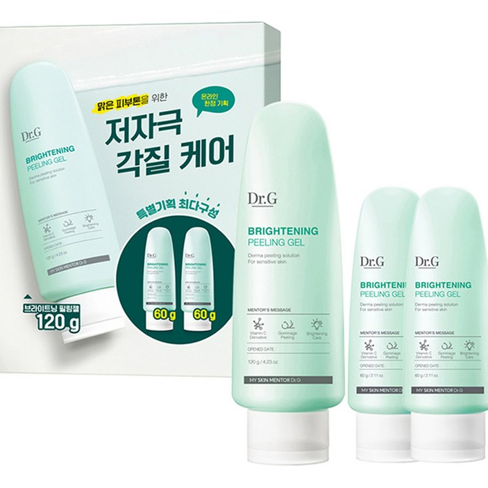 닥터지 브라이트닝 필링젤 120g 60g x 2p