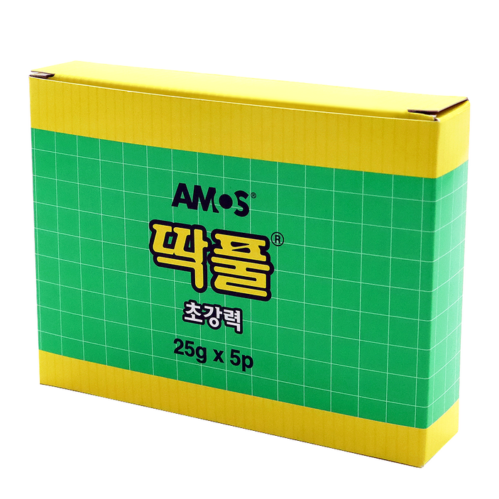 아모스 초강력 딱풀, 25g, 5개 아모스 초강력 딱풀, 25g, 5개
