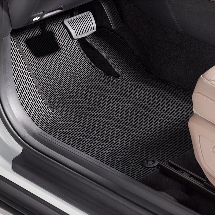 메이튼 차량용 TPE 체인 발매트 1열 + 2열 세트