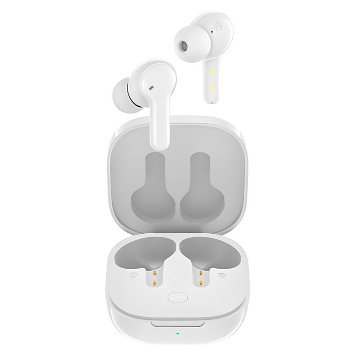 QCY 블루투스 이어폰, QCYT13 APP, 화이트