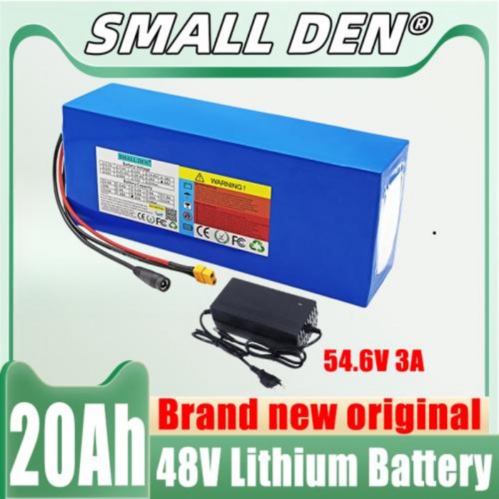 21700 리튬 배터리 팩 다양한 유형의 운송 모바일 배터리 맞춤형 30A BMS 48V 20Ah 13S4P 1200W 신제품