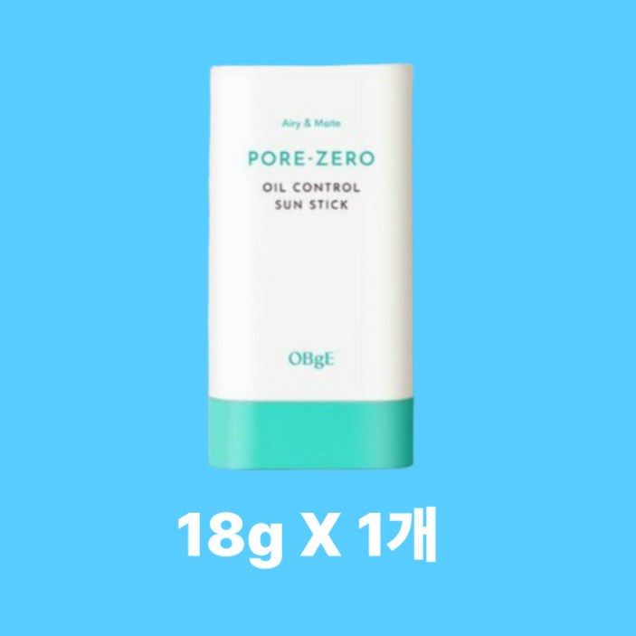포어제로 오일 컨트롤 선스틱 SPF50 PA, 1개, 18g 포어제로 오일 컨트롤 선스틱 SPF50 PA, 1개, 18g