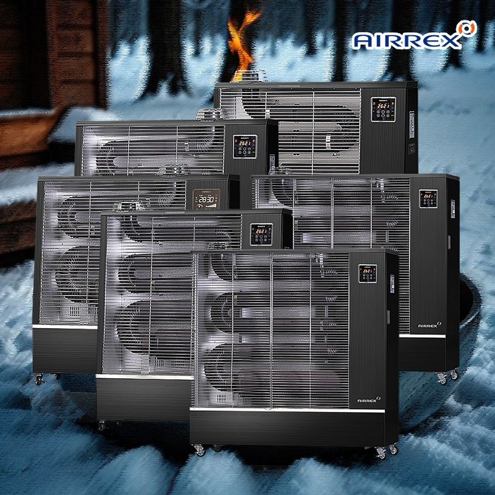 에어렉스 국내산 원적외선 오일히터AH 튜브히터 돈풍기 등유난로 석유난로 온풍기 모음