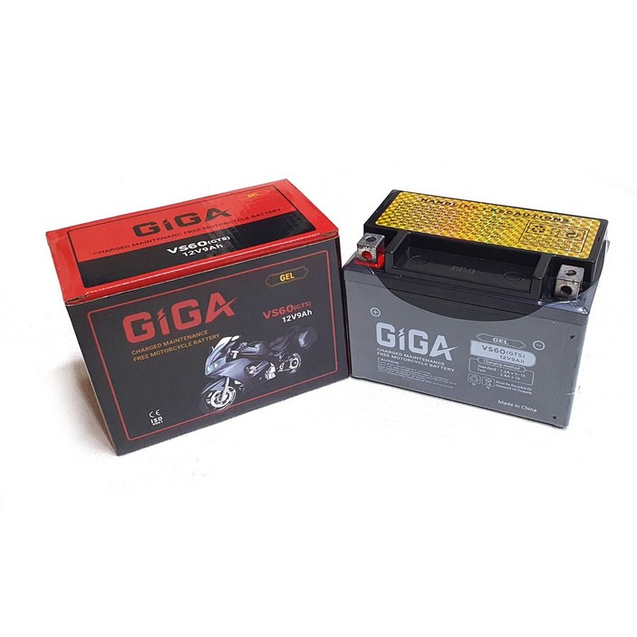 대림스쿠터 대림 시티에이스110 배터리 GTX9A-BS 12V9A/GIGA 밀폐형젤밧데리