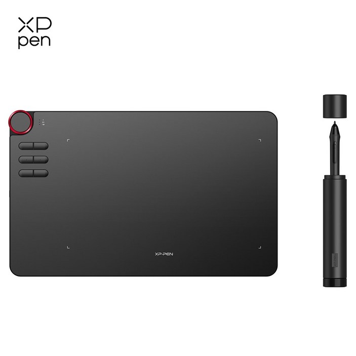 XPPen 펜 탭 10 인치 무선 접속 익스프레스키 6개 양손잡이 대응 프로 Windows Mac 대응 그림 소프트웨어 포함 Deco 03
