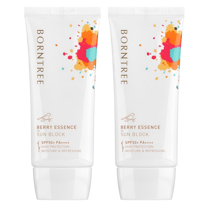 본트리 베리 에센스 선블럭 SPF50 PA, 50ml, 2개