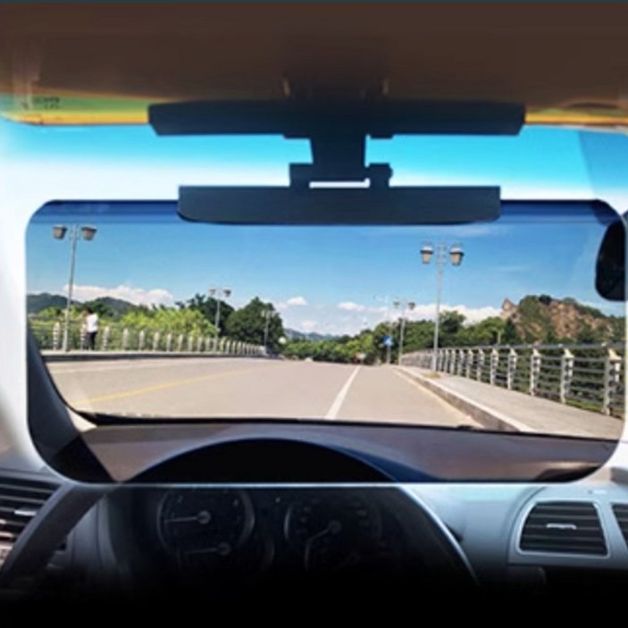 차량용 눈부심방지 선바이저 자외선 UV 차단 편광 필름 햇빛가리개