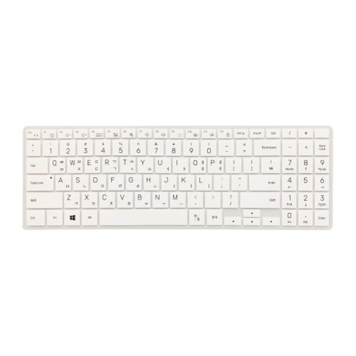 갤럭시북2 NT550XEZA58A 문자키스킨(지문막힘) 노트북키보드스킨 노트북키커버