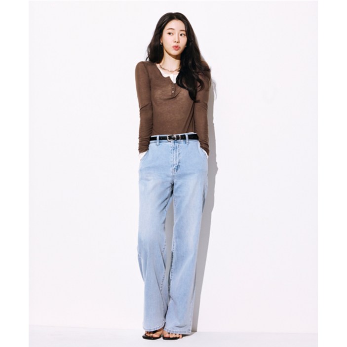 매장정품 더엣지 THEATG 2PACK 26SS 루즈 스트레이트 데님 2078252847 144849