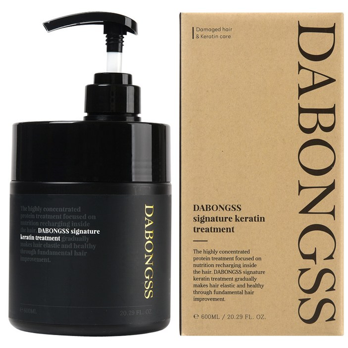 REAL백화점입점다봉쓰 미용실 노워시 바르는 극손상 고함량 단백질 트리트먼트 헤어팩 베이비 파우더향, 600ml, 3개