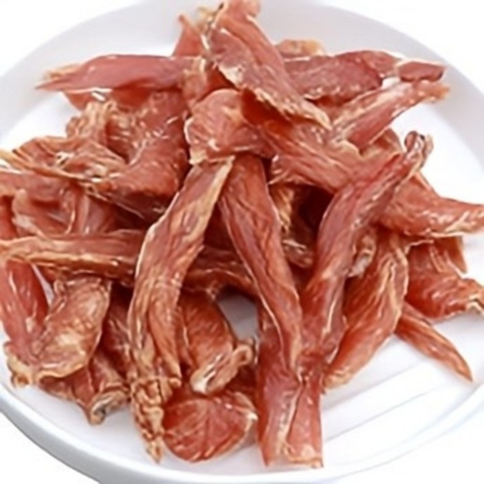 국내산 강아지 수제 간식 닭가슴살 100g 750g 대용량 반려동물 치석제거 육포 개맛도리, 250g, 1개