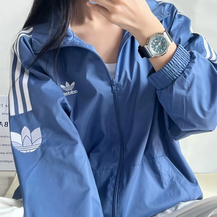 매장판 ADIDAS 아디다스 오리지널 바람막이 져지 남성 여성 TDDB03 캐주얼 데일리 자켓 점퍼