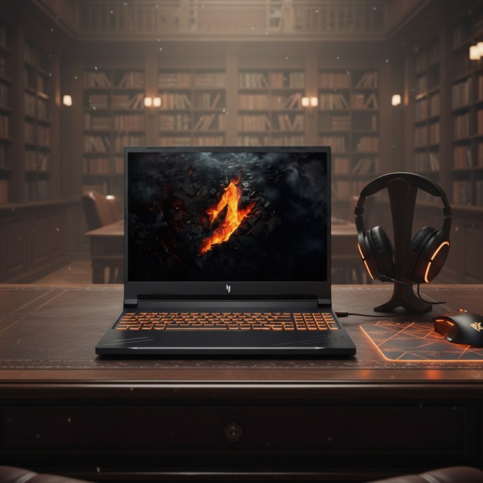 에이서 2025 니트로 V 16S AI 라이젠7 지포스 RTX 5060, ANV16S41R7TF, WIN11 Home, 16GB, 512GB, Black