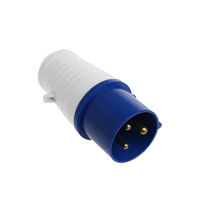 산업용플러그 3핀 16A-6h/220V - 250V, IEC309-2 방수등급 IP44