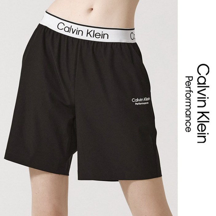 캘빈클라인 퍼포먼스 여성 우븐 트레이닝 반바지