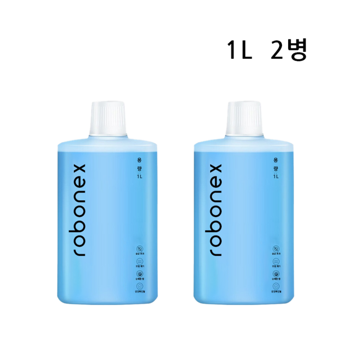 로보락 호환 세제 로봇청소기 클리너 세척액 1L 다이너 컴퍼니, 단일상품, 2개 로보락 호환 세제 로봇청소기 클리너 세척액 1L 다이너 컴퍼니, 단일상품, 2개