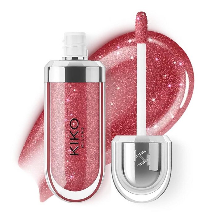 KIKO 키코 3D 하이드라 립글로스 22 스파클링 레드 가넷, 22 Sparkling Red Garnet
