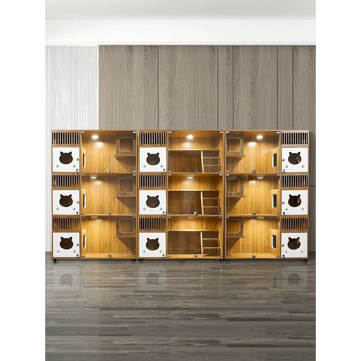 픽온 애견호텔장 분양장 입원장 호텔 케이지 대형 강아지집 고양이집 펫하우스