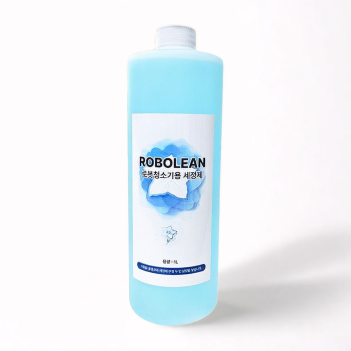일리마 에코백스 전용세제 호환 로봇청소기 세정제 1L 클리너, 1개, 로보린