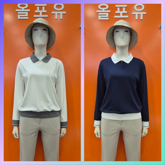 올포유 너무 편한 데일리룩 여성 요꼬에리 솔리디쉬 티셔츠 AWTPN2468100,915