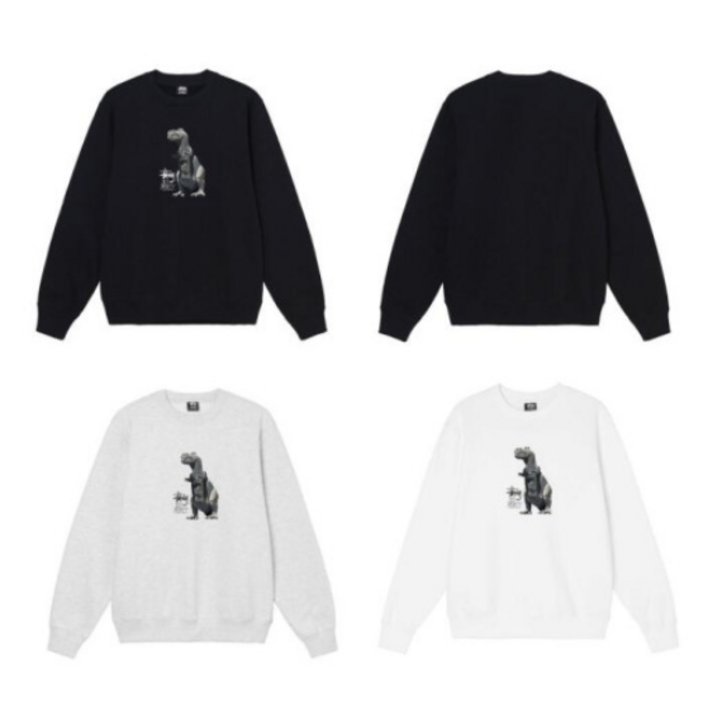 스투시 빅 앤 미티 피그먼트 다이드 긴팔 맨투맨 티  1914880