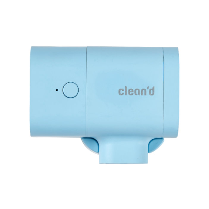 클린디 휴대용 무선 칫솔 살균건조기 윈디, CL403, 블루