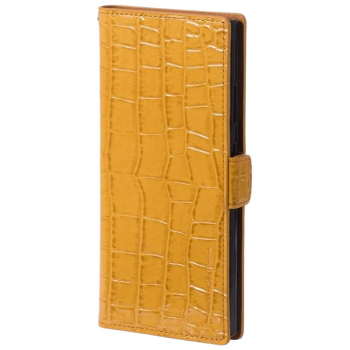 진렌체 벨로스 크로커다일 천연소가죽 갤럭시 S시리즈 지갑 케이스