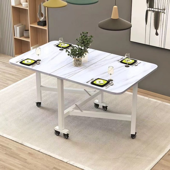 KORELAN 1200×700 원터치 접이식 다용도 이동식 식탁 접이식 식탁 접이식식탁테이블 사무용책상