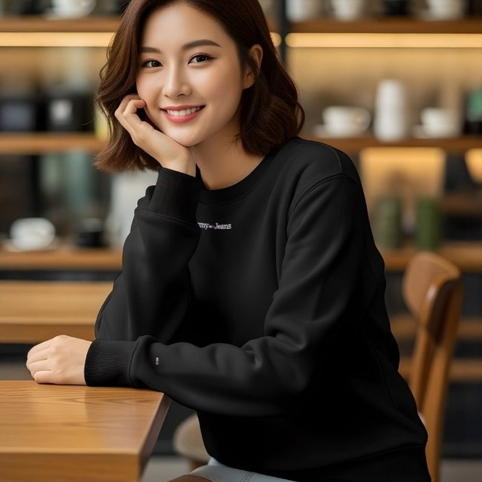 1+1 타미진스 커플맨투맨 스웨트셔츠 티셔츠