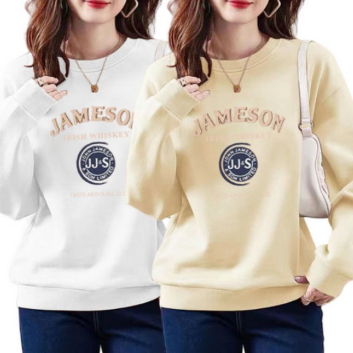 1 + 1 여성티셔츠 맨투맨 티 긴팔티 블라우스TVW2842