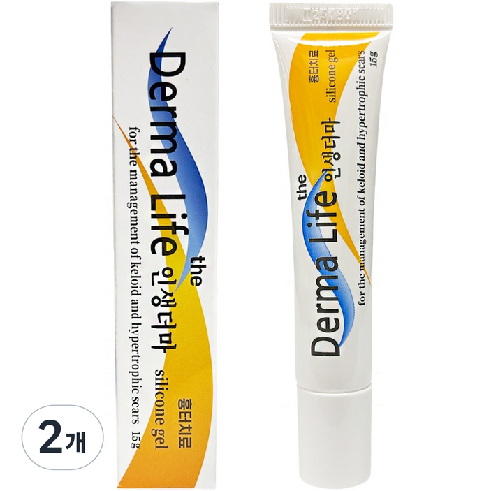 인생더마 켈로이드성 오래된 흉터 연고 겔타입 의료기기 15g, 2개