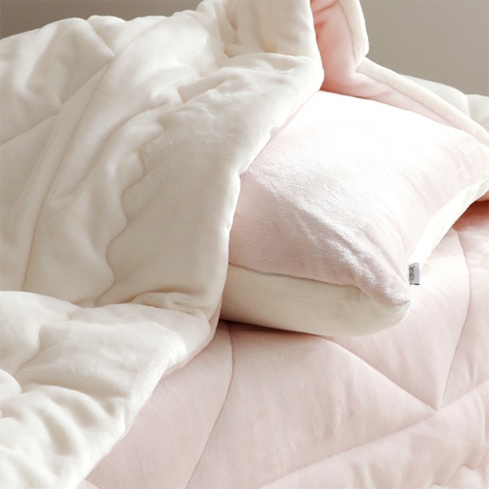 아망떼 소울메이트 플란넬 극세사 리버시블 차렵이불