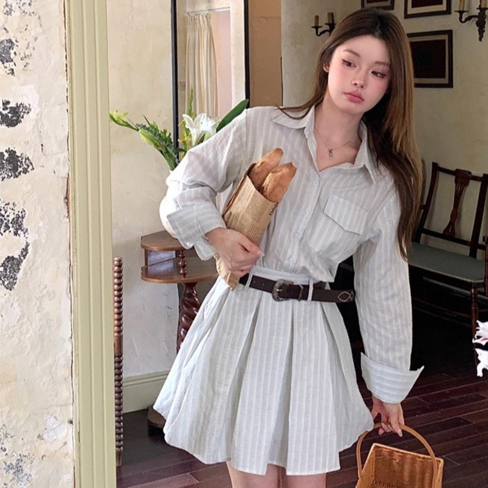 루나걸 여성용 피크닉스 셔츠 원피스 L26SPOPS121225