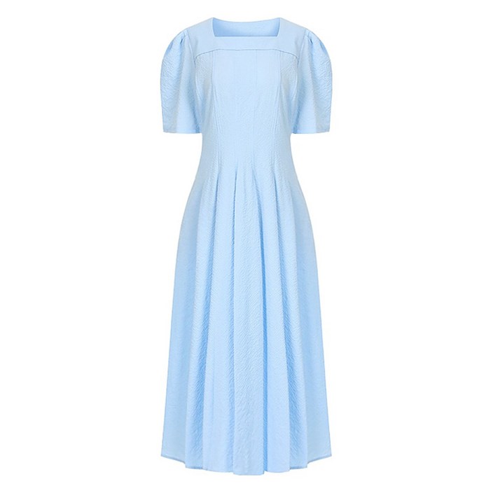 페이지플린 시어서커 핀턱 스퀘어 원피스 P4BOP015A