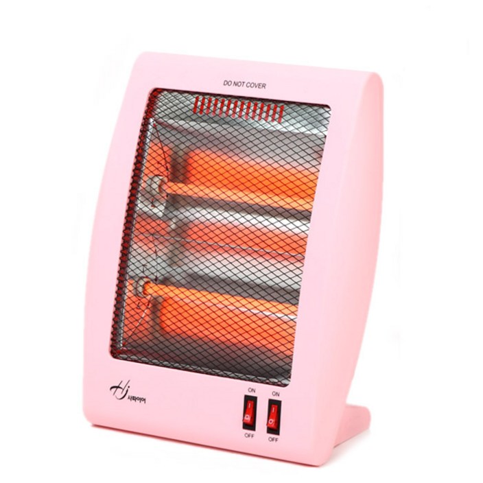 홍진테크사파이어 작지만 강한 미니히터, SFAY800, 핑크