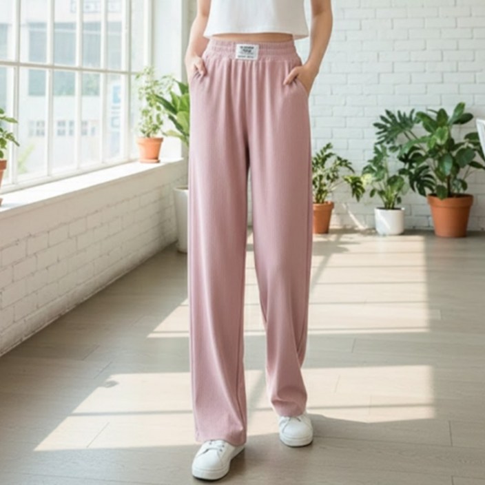 소니오 여성용 라벨 포인티 팬츠