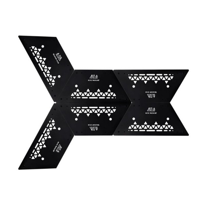 난로테이블 캠핑용 화로대 화롯대 라그렌 육각테이블 선반