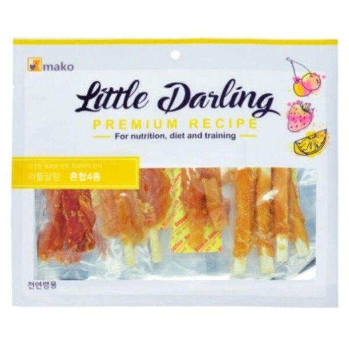 오너클랜 리틀달링 혼합 4종 300g x 5개, 상세 설명 참조, 300g, 5개