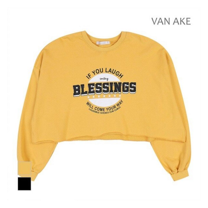 반에이크 박시핏 크롭티셔츠VB2YTSQ332Z