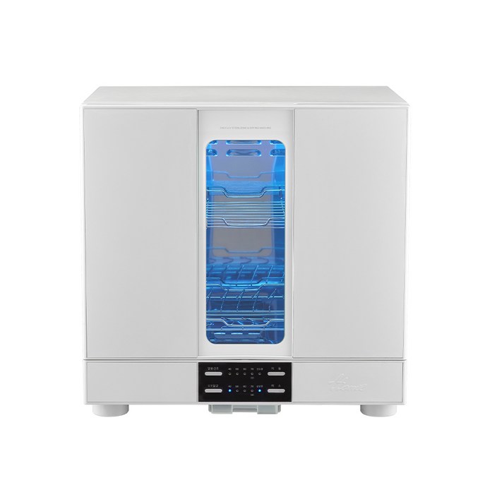 한일전기 한일 6인용 식기살균건조기 열풍 그릇건조기 UV 대용량소독기 살균건조 5중안전 HUD-6200N, 화이트