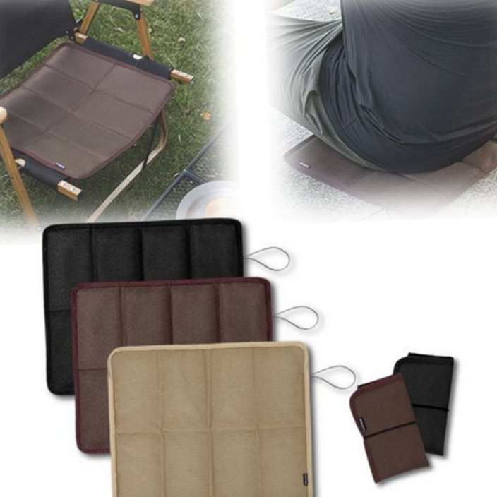 유진스타일 휴대용 방석 가벼운 방수 야외 접이식 방석 좌식 스포츠 옥스포드 피크닉 잔디 낚시 등산 용품 1인 매트