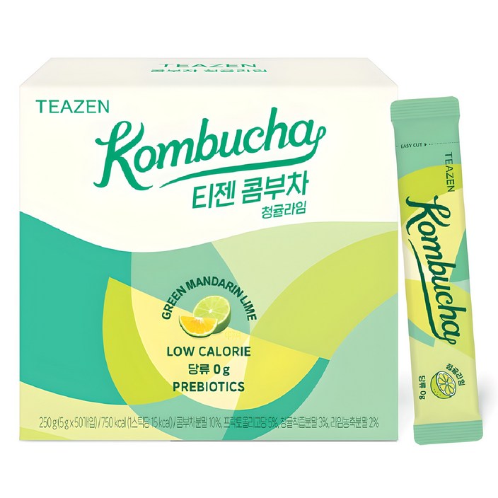 티젠 콤부차 청귤라임, 5g, 50개입, 1개