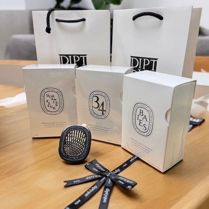 딥디크 차량용 송풍구 방향제 베이 34번가 세트, 3 4 번 가, 1세트