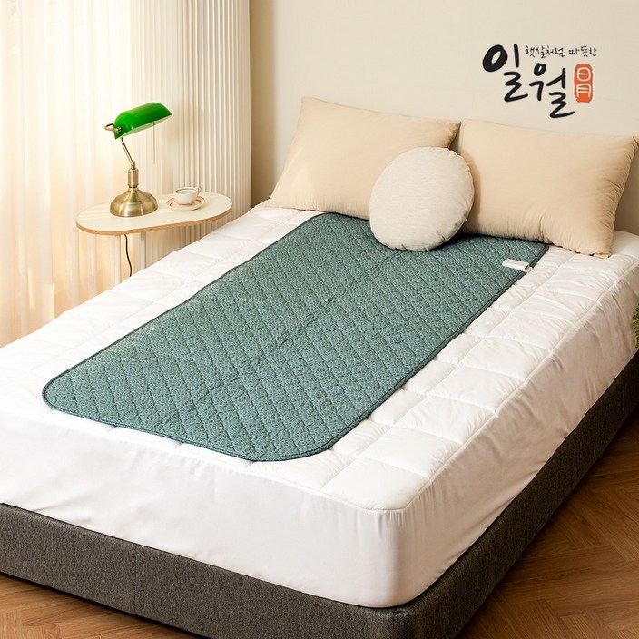 25년형 신제품 일월 필그린 워셔블 카본매트 싱글 탄소매트 90X180, 단품, 단일색상