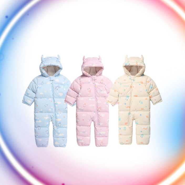 국내백화점 블랙야크키즈 패딩우주복하나면외출준비 끝추운겨울 미리 준비하세요버트다운우주복정상가149000원