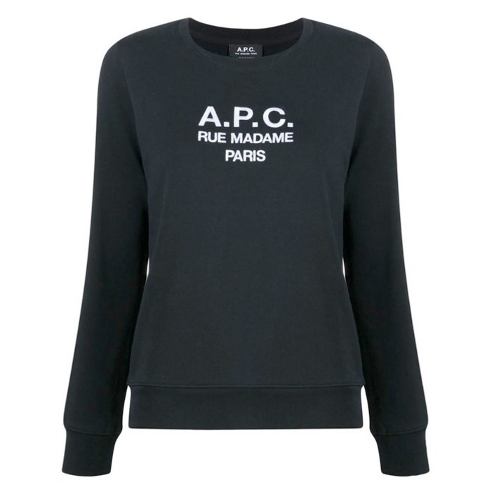 아페쎄 여성 티나 맨투맨 블랙 COEZD F27561 LZZ