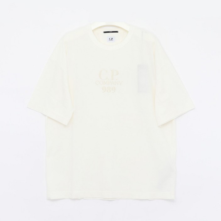 [CP컴퍼니] CP 박시로고 반팔 남성 티셔츠 18CMTS284A 005697G 857